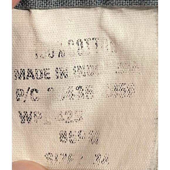 Dockers blue gray twill shorts 34   100% cotton - Picture 4 of 9